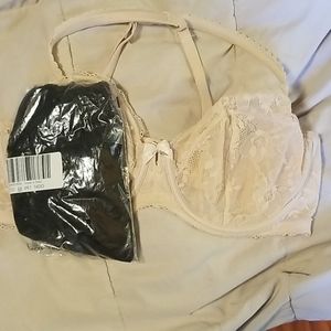 Body by Victoria BLACK unlined demi bra 38dd